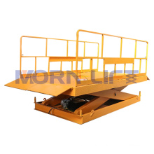 customized hydraulic loading dock scissor lift heavy duty lift table vertical stationary scissor lift